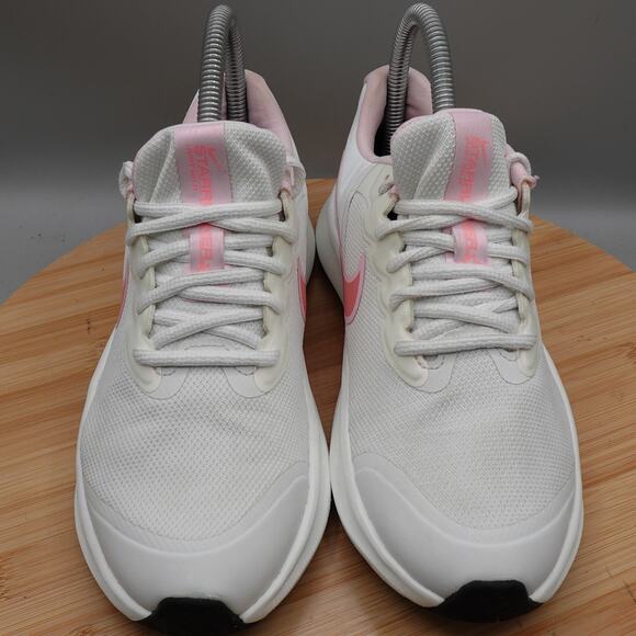 Nike Kids Junior Girls 4Y Womens 5.5 Star Runner 3 SE Trainers DQ0662-100 MinFla - Picture 2 of 10